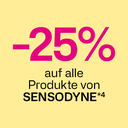-25% auf alle Produkte von Sensodyne